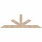Ekena Millwork Saratoga Smooth Timber Gable Bracket, Douglas Fir, 84"W x 28"H x 5 1/2"D x 5 1/2"F, 8/12 Pitch GBW084X28X0606SAR00SDF - alternate 1